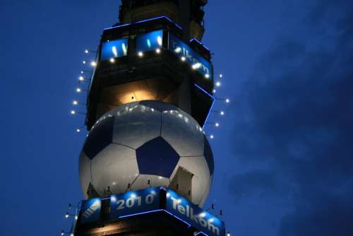 Tower Telkom Tall Lights Communication Soccer