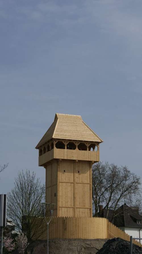 Tower Wood Wooden Tower Fortress