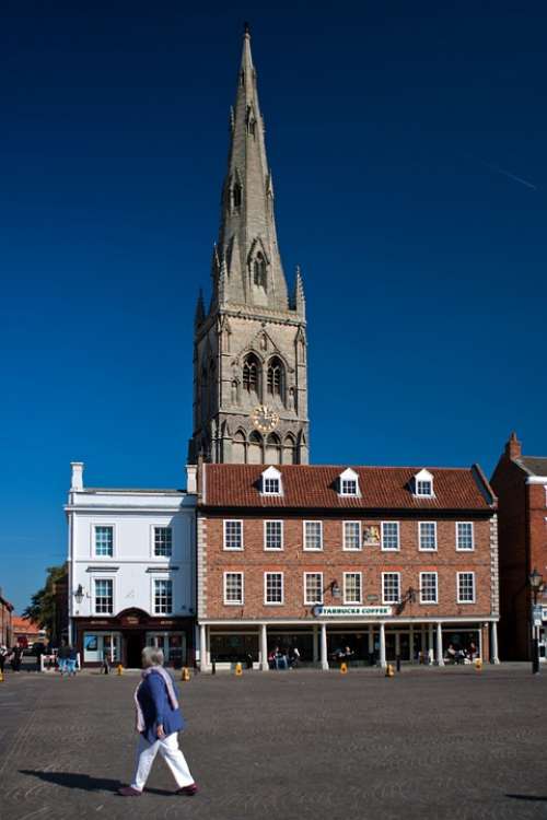 Tower Church Newark Nottinghamshire City Square