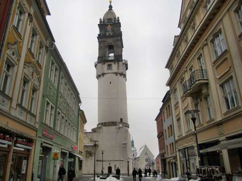 Tower Achitecture Reichentum And Kornmarktplatz