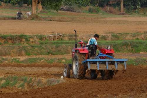Tractor Tiller Tilling Equipment Agriculture