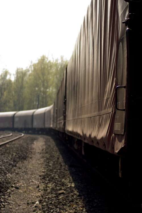 Train Old Shut Down Gleise Track Rails