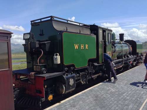 Train Railway Steam Locomotive