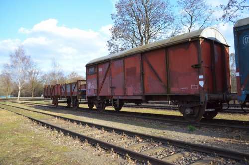 Train Sidings Wagon Old