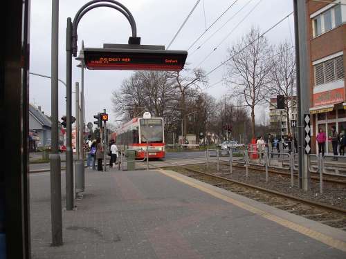 Tram Stop Waiting Time Cologne