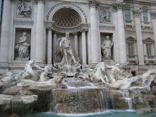 Trevi Fountain Rome Trevi Fountain