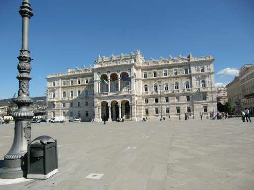 Trieste Italy Port Capital Town Hall