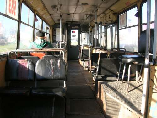 Trolleybus Transport City Passengers Train Bus