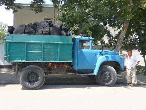 Truck Carbon Coal Transport Vehicle Auto Transport
