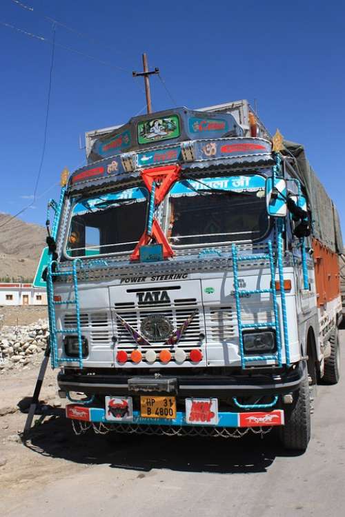 Truck India Overloaded Carriage Of Goods Vice