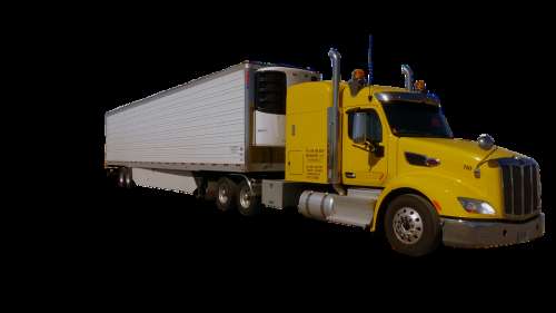 Truck American Vehicle Traffic Transport America