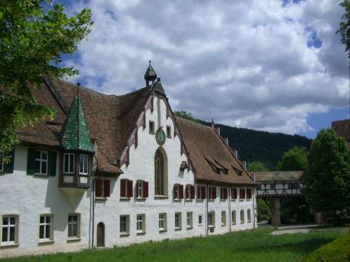 Truss Monastery Fachwerkhaus Blaubeuren