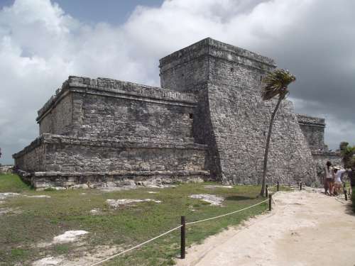 Tulum Ruins Castle Mexico