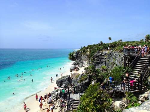 Tulum Mexico Beach