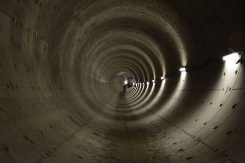 Tunnel Dig Deep Depth Amsterdam North-South Line