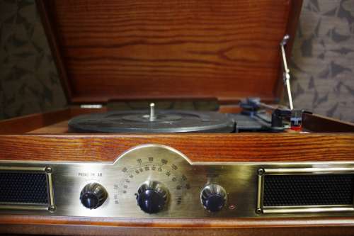 Turntable Housing Turntable Old Music Vinyl