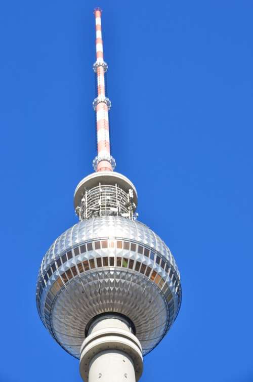 Tv Tower Berlin Landmark Architecture