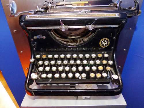 Typewriter Machine Writer Writing Font Print