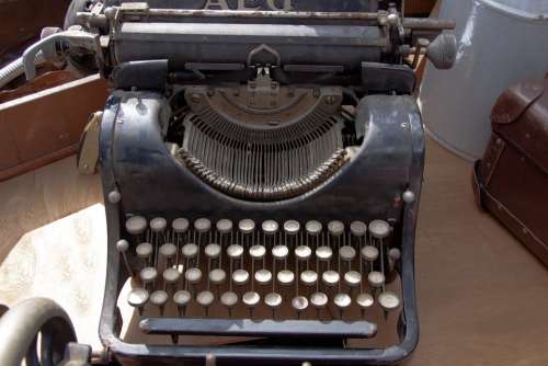 Typewriter Travel Typewriter Alphabet Letters