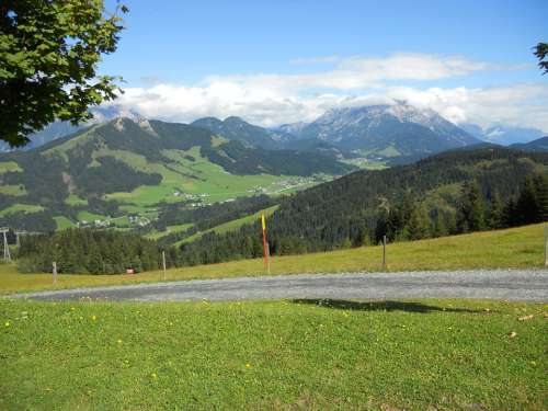 Tyrol Mountains Hiking