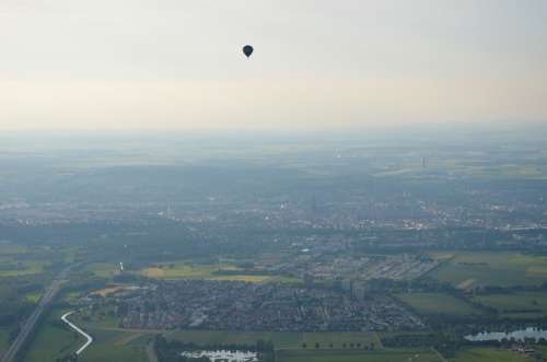 Ulm Balloon City City From Above