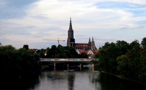 Ulm Cathedral Ulm Danube Bridge Building