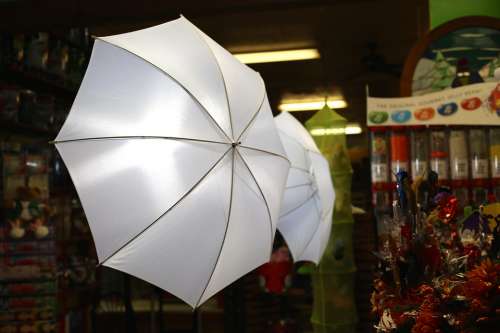 Umbrella Lights Camera White Photo Photography