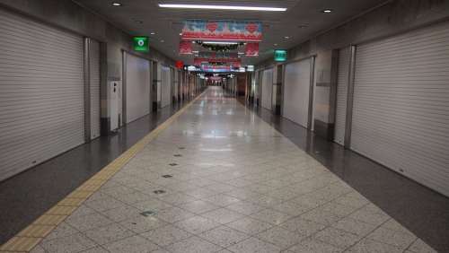 Underground Shopping Street Hiroshima Building