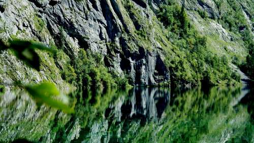 Upper Lake Königssee Reflection Of Berchtesgaden