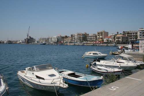 Url Port Fishing Boat Water Greece