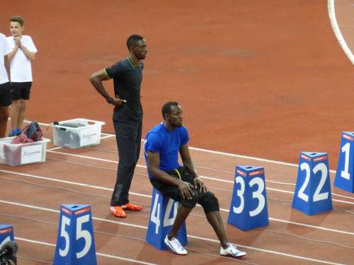 Usain Bolt 100 M Run 100 M Run Sport World Class