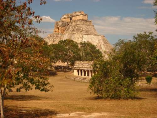 Uxmal Mexico Pyramid Maya