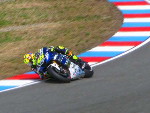 Valentino Rossi Yamaha Racing Racing Motorcycle