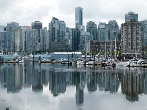 Vancouver City British Columbia Canada Water