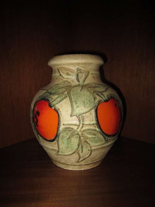 Vase Art Ceramic Motif