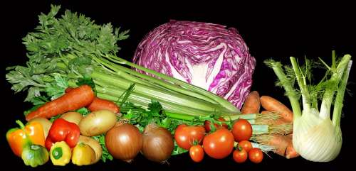 Vegetables Food Cooking Healthy Diet Vegetarian