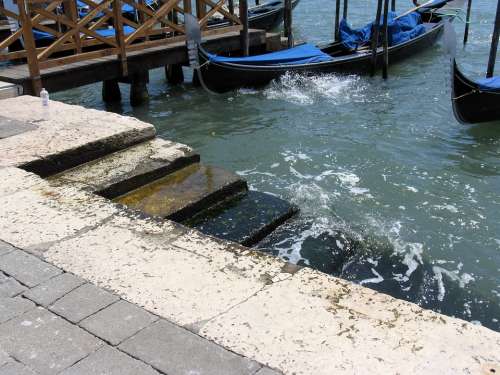 Venice Stair Water