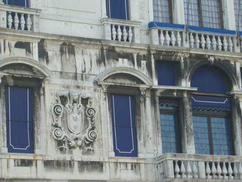 Venice Italy Building Balcony