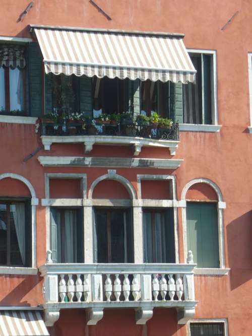 Venice Italy Balcony