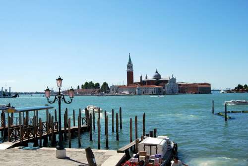 Venice Sea Laguna Island Campanile