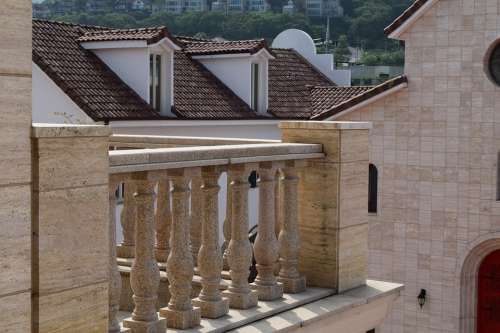 Veranda Roof Greece Forms Post Luxury Hotel