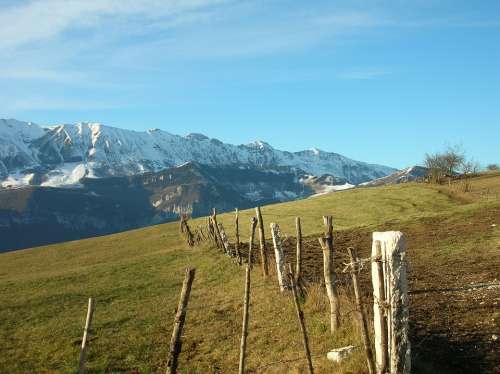 Verona Mountains Snow Meadow Mountain