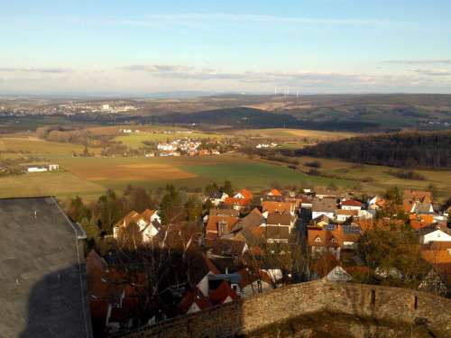 Veste Otzberg Fortress Castle Outlook