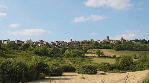 Vézelay Yonne City Tourism Tourist Site History