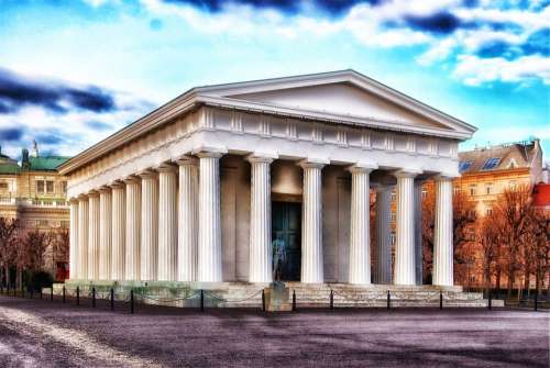Vienna Temple Of Thesus Landmark Historic Famous