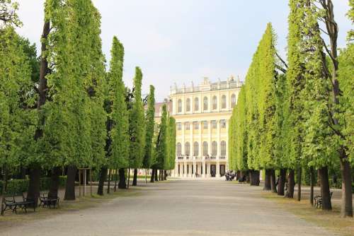Vienna Castle Park Austria Emperor Monarchy Castle