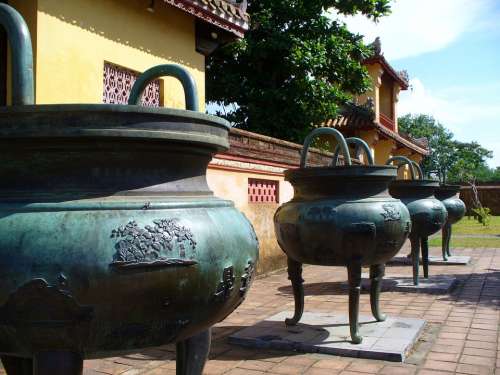 Vietnam Boiler Architecture Art Sculpture