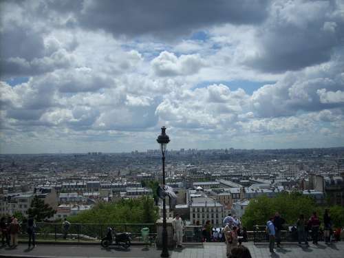 View Attraction Sacre Coeur France Paris Monument