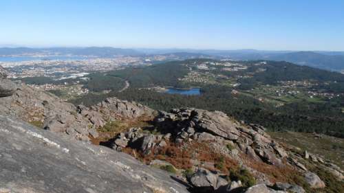 Vigo Mount Galiñeiro Landscape