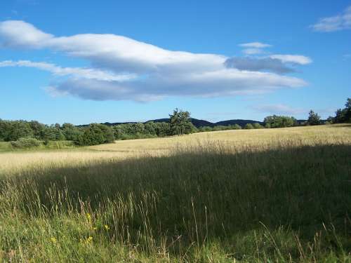 Visegrád Sky Blue Landscape